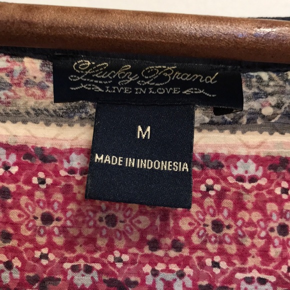 Lucky Brand Blouse - Picture 3 of 3